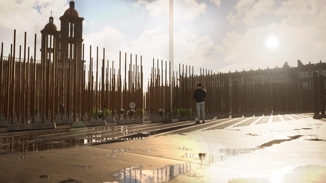 Rojkind Arquitectos presenta memorial efímero para víctimas de la pandemia en Nueva York y Ciudad de México - Imagen Principal
