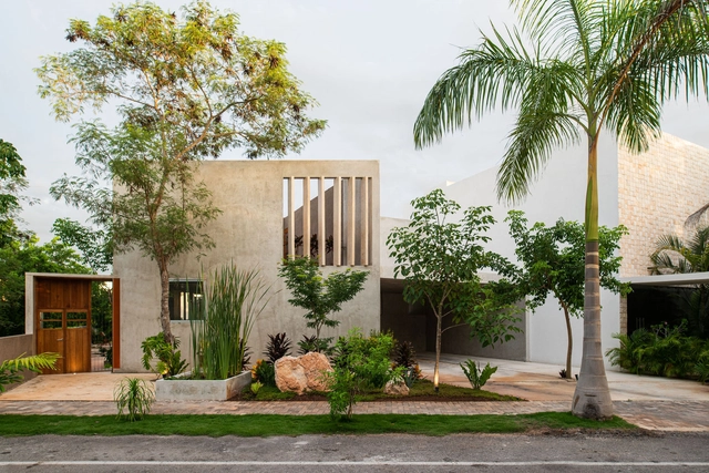 A beleza rústica do Chukum na arquitetura mexicana moderna - Imagem de Destaque