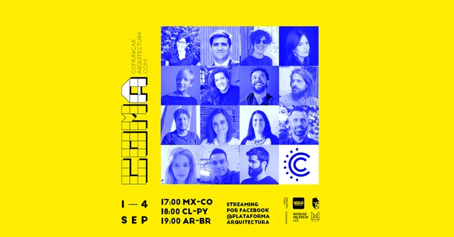 COMA 2020: Primer Encuentro Iberoamericano de Comunicadores de Arquitectura - Imagen Principal