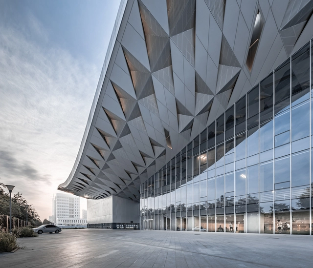 北京理工大学文化体育中心 / 时镜建筑 - 建筑图, 运动场地, 表皮