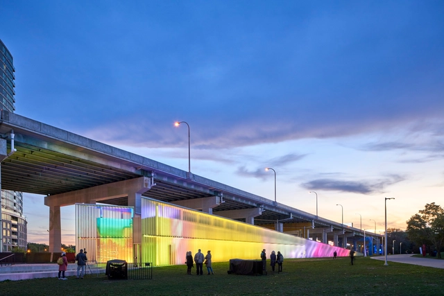 多伦多白夜艺术节感知装置：“热切地来讲” / LeuWebb Projects + Mulvey & Banani Lighting - 建筑图, 艺术与建筑