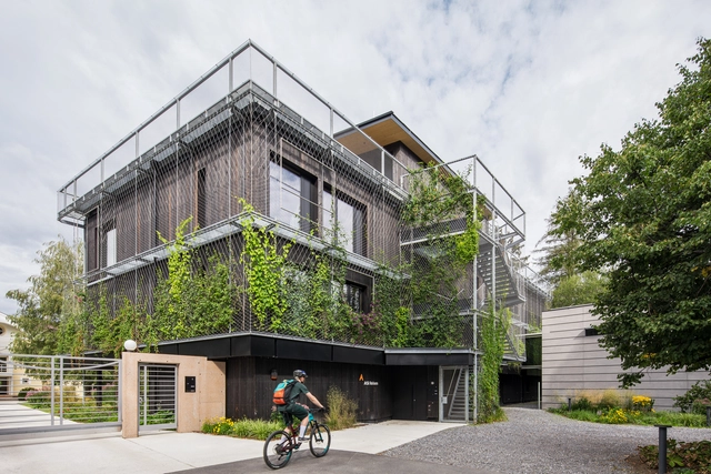 ASI Reisen Headquarters / Snøhetta - Exterior Photography, Office Buildings, Facade
