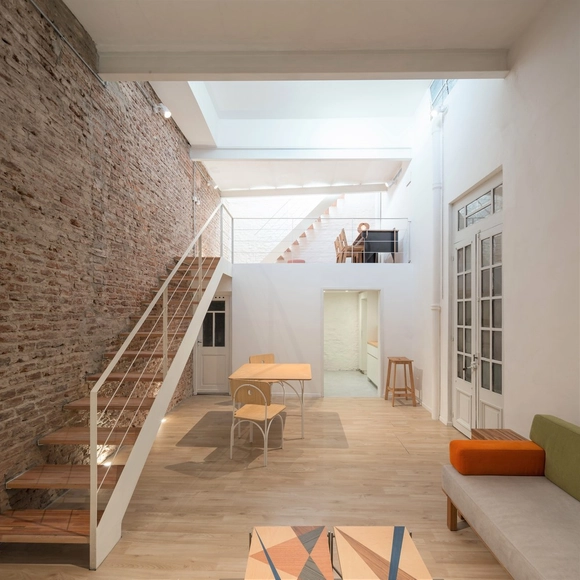 FG House Renovation / Manzoniterra Arquitectos - Interior Photography, House Interiors, Stairs