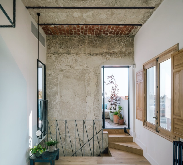 Casa Home^Dome / Idoia otegui_arquitectura - Fotografía interior, Interiores De Casas, Fijación Vigas, Puerta, Arco, Fachada, Balcón