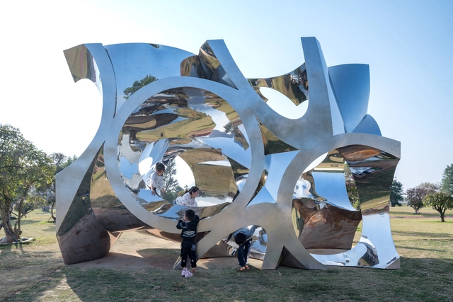 2019WAF小项目奖：‘六个剖面’装置 / Studio Link-Arc - 建筑图, 临时装置