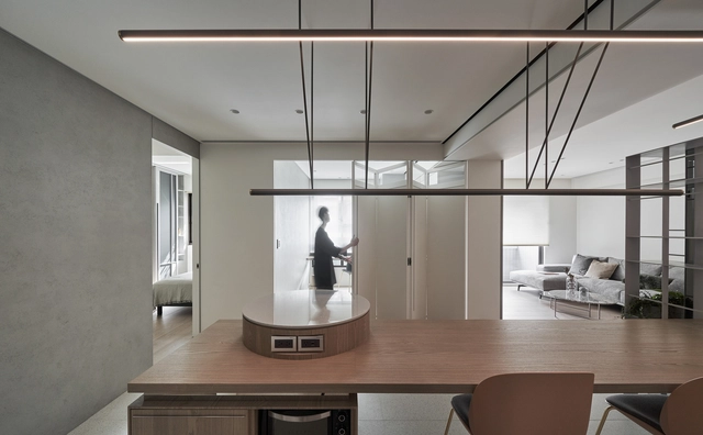 Axis House / LCGA Design - Interior Photography, House Interiors, Kitchen, Table, Chair