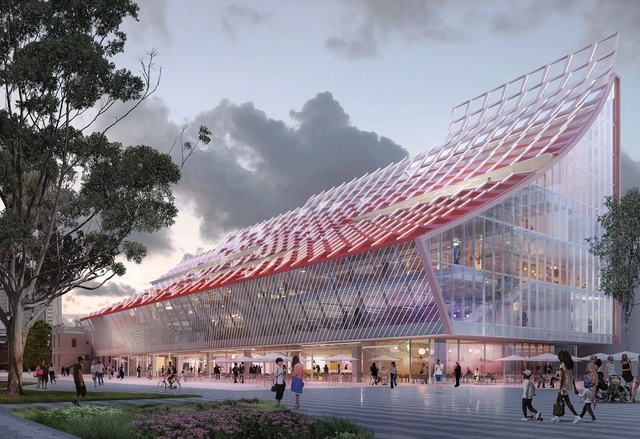 Parramatta Square's Sweeping Civic Hub Revised Design Unveiled - Featured Image