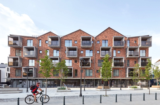 立陶宛帕皮联排住宅区 / Architektūros linija  - 建筑图, 公寓