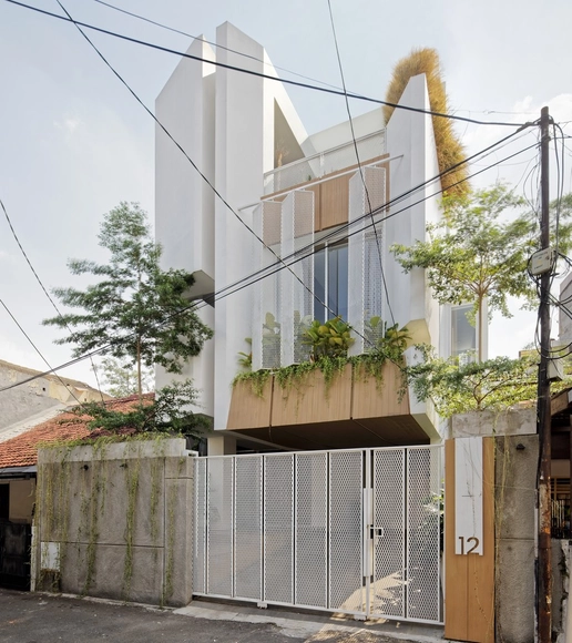 STER住宅，沿着楼梯展开 / DELUTION - 建筑图, 住宅室内设计, 表皮