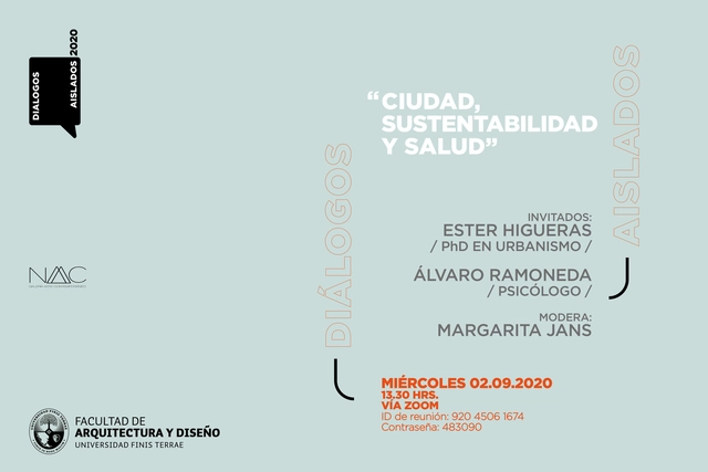 Diálogos aislados: “Ciudad, sustentabilidad y salud” - Imagen Principal
