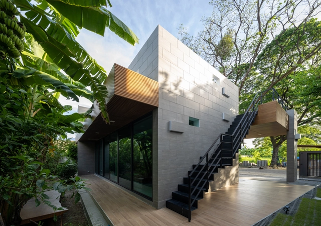 Phutthamonthon-Y House / Archimontage Design Fields Sophisticated - Exterior Photography, Houses, Facade