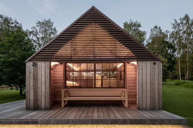 阿凡达之家，在自然中享受片刻安宁 / Devyni Architektai - 建筑图, 独立住宅
