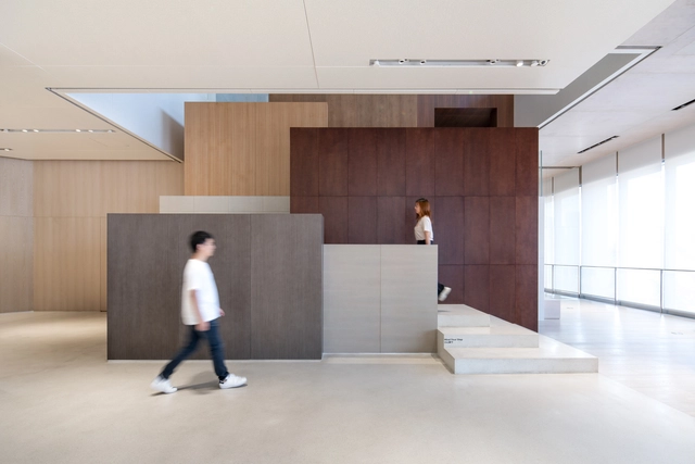 重庆“蔚来中心” ，重庆3D城市剪影 / MVRDV - 室内图, 零售室内设计, 厨房