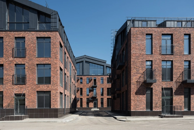 Studio 12 Apartment Complex / T+T Architects - Exterior Photography, Residential, Facade, Door