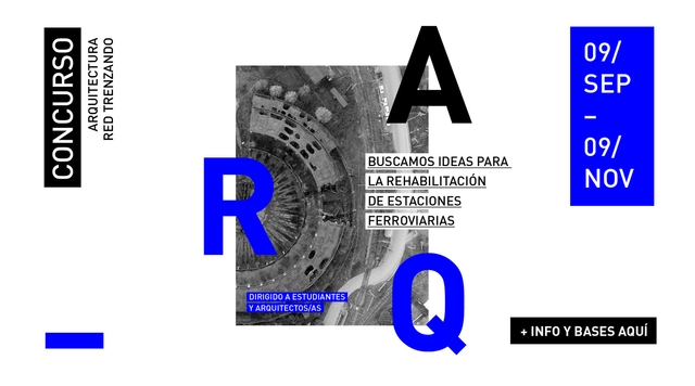 Concurso de Ideas para la rehabilitación de estaciones ferroviarias / Red Trenzando - Imagen Principal