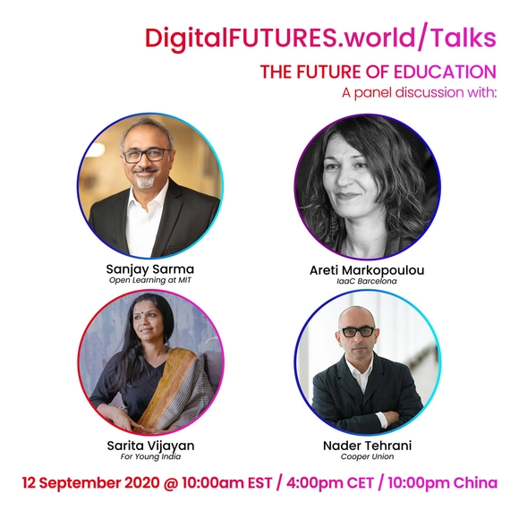 DigitalFUTURES: Panel Discussion on The Future of Education - Featured Image