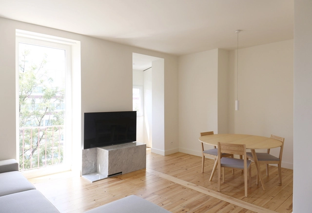 Apartamento TMV / TUA Atelier - Fotografia de Interiores, Interiores De Apartamentos, Mesa, Cadeira