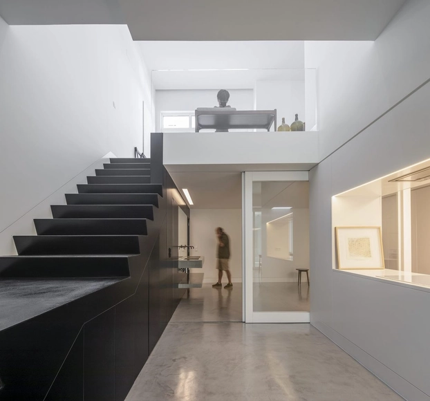 印刷厂改造跃层公寓 / João Tiago Aguiar Arquitectos - 室内图, 公寓室内设计, 楼梯