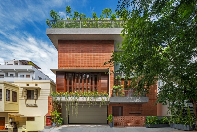 印度远方之家 / TechnoArchitecture - 建筑图, 独立住宅, 表皮