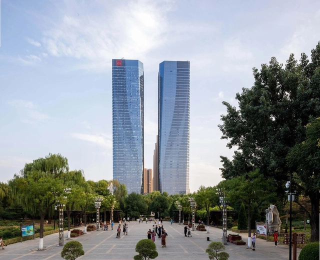 太原中海国际中心 / AECOM - 建筑图, 办公设施