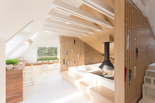 Morando nas alturas: 7 habitações de até 65m² em sótãos, áticos e coberturas - Imagem de Destaque