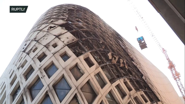 扎哈建筑事务所于黎巴嫩建成的建筑综合体突发大火，起因尚未明了 - 主图