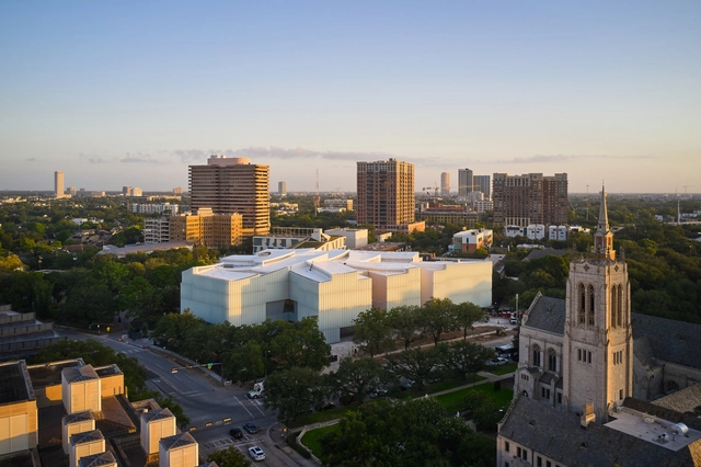 Steven Holl presenta nuevas imágenes del edificio Kinder, parte del Museo de Bellas Artes de Houston - Imagen Principal