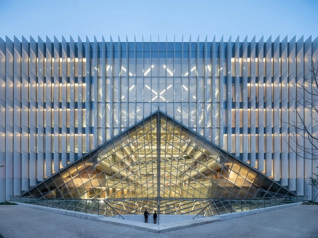 腾讯北京总部大楼 / OMA - 建筑图, 办公设施, 表皮