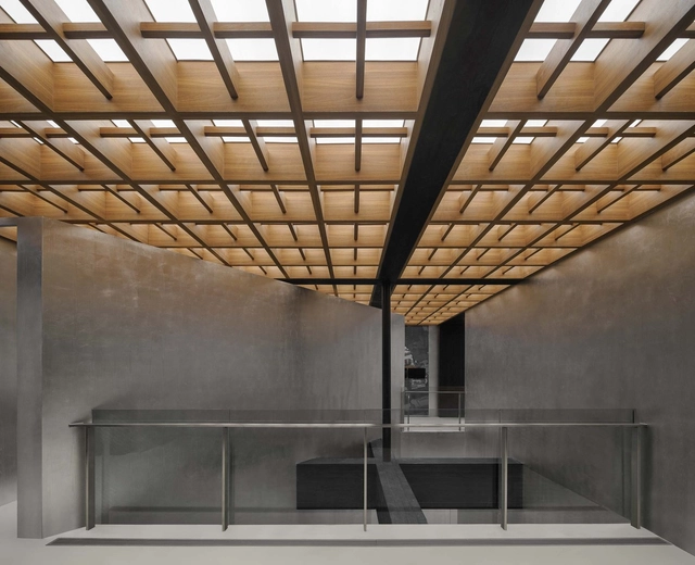 万科南头古城展览 / 万社设计 - 室内图, 博物馆展览馆室内设计, 梁