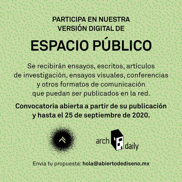 ¡Abierto Mexicano de Diseño + ArchDaily convocan a publicar tu proyecto! - Imagen Principal
