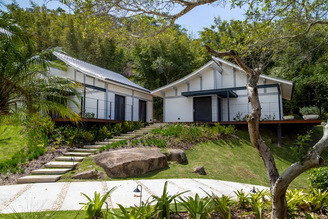 Villa Sabbia / Marchetti Bonetti+ Arquitetos Associados - Fotografia de Exterior, Casas, Jardim, Fachada, Escada