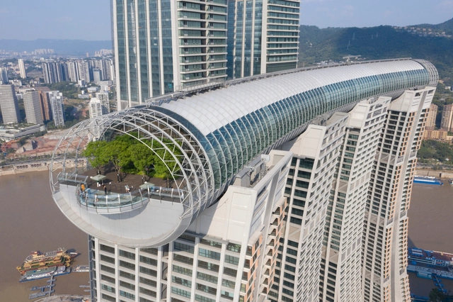 重庆来福士 / 萨夫迪建筑事务所 - 建筑图, 混合用途建筑