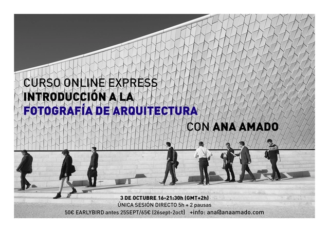 Curso Online Express de Introducción a la Fotografía de Arquitectura - Imagen Principal
