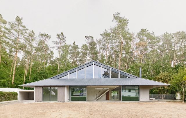 德国林间小屋 / Alex Lehnerer Architekten - 建筑图, 独立住宅, 表皮