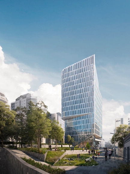Schmidt Hammer Lassen's Mixed-Use K8 Tower in Norway Moves Forward - Featured Image