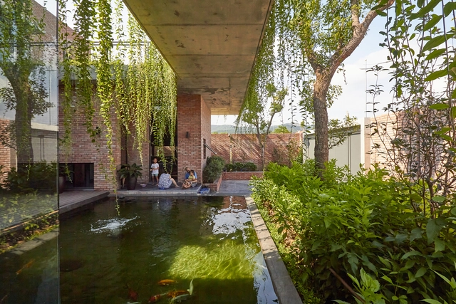 越南绿幕住宅 / HGAA - 建筑图, 独立住宅
