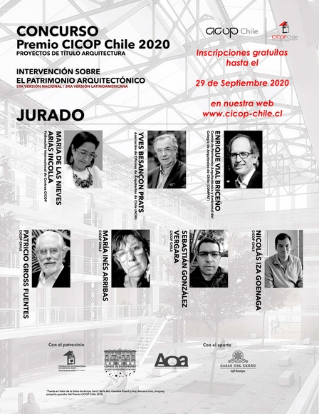 Premio CICOP Chile 2020: Proyectos de título - Intervención sobre Patrimonio Arquitectónico - Imagen Principal