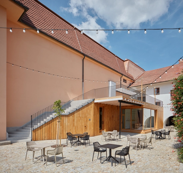 Winery Nešetřil / ORA - Exterior Photography, Mixed Use Architecture, Facade
