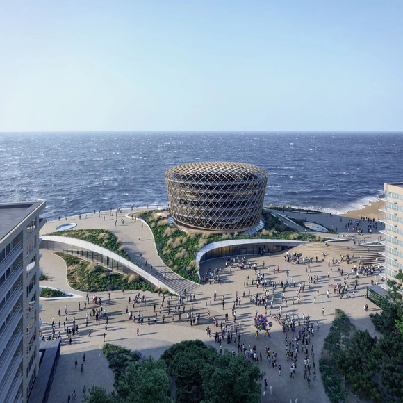 ZJA Unveils "Dune Landscape" and New Landmark for the Belgian Coast - Featured Image