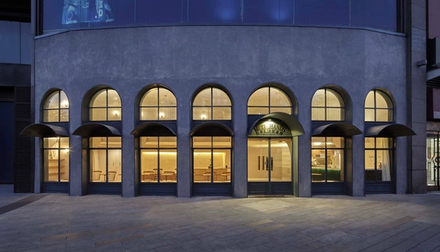 北京铁手咖啡制造局 / 力场建筑 - 建筑图, 咖啡店室内设计, 拱, 表皮