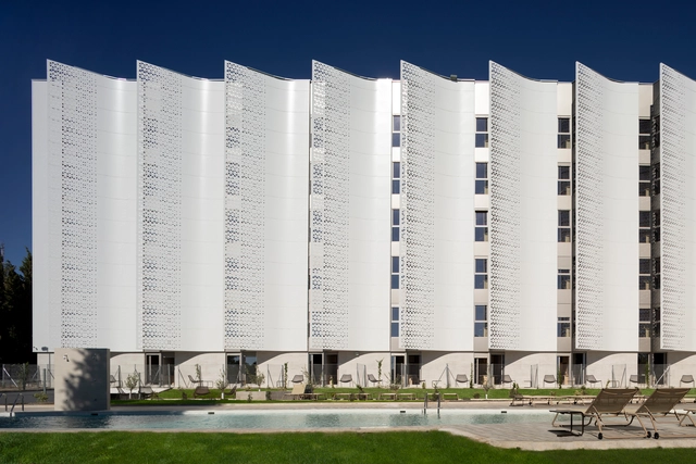 卡图加社区学生宿舍 / Ana Lozano Atelier - 建筑图, 居住建筑, 表皮