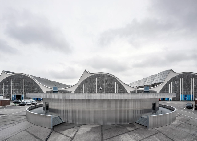 Grossmarkt Theatre Pavilion / Carmody Groarke - Exterior Photography, Cultural Center
