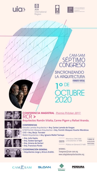 7° Congreso CAM-SAM "Sincronizando la Arquitectura" - Imagen Principal