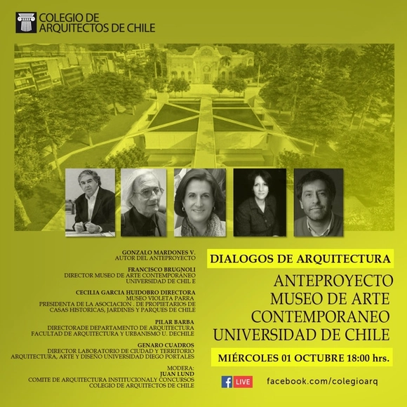 Diálogos de arquitectura: Anteproyecto Museo de Arte Contemporáneo (MAC) - Imagen Principal