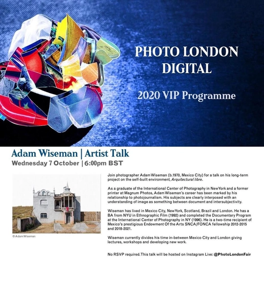Arquitectura Libre: plática de Artista con Adam Wiseman - Imagen Principal