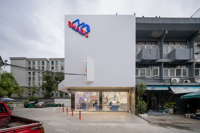 Shabu Lab Restaurant / Integrated Field - Exterior Photography, Restaurant & Bar Interiors, Facade