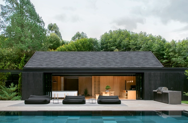 Dos Aguas House / Cinco Sólidos - Exterior Photography, House Interiors, Garden, Facade, Door, Chair