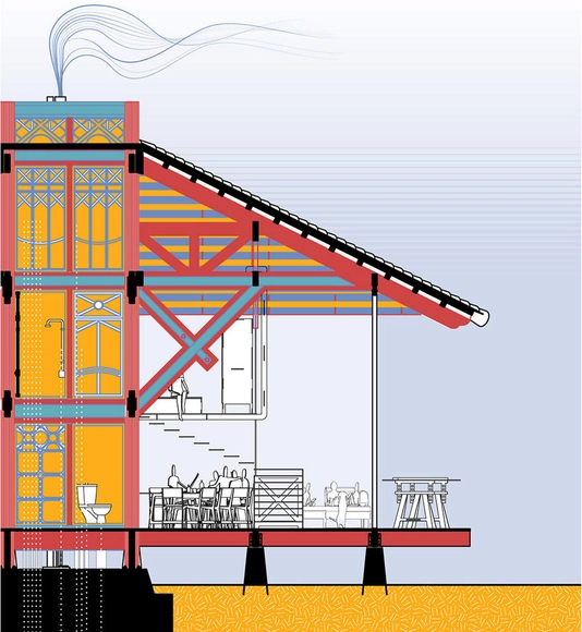 La representación de la escala humana en 20 cortes arquitectónicos - Imagen Principal