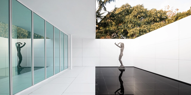 Instalación Mies Missing Materiality / Anna & Eugeni Bach - Fotografía interior, Monumentos, Fachada