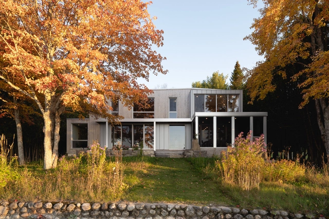 Baie Yelle House / L'Abri - Exterior Photography, Houses, Garden, Door, Facade
